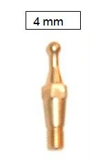 Vorschubbolzen 4 mm Kugel 