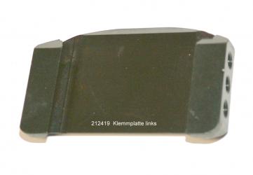 Klemmplatte links 