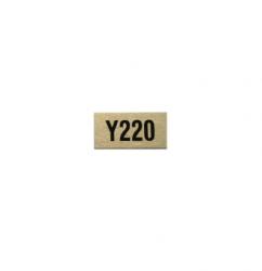 Bezeichnungsschild Y220 