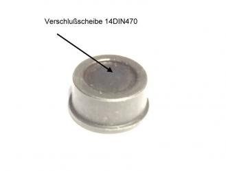 Verschlußscheibe  14  DIN 470-ST 