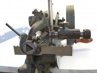 VOLLMER BN Feilmaschine Handantrieb 