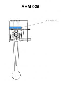 Ersatzmesser Oben 35x15x6 mm 